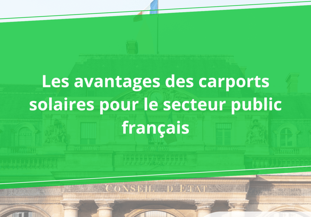 Abri solaire avec panneaux photovoltaïques